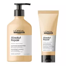 Shampoo Reparador 500ml + Acond 200ml Loreal Absolut Repair