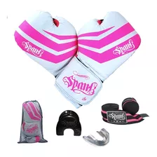 Kit Treino Boxe Comfy - Spank Luva Bandagem E Bucal