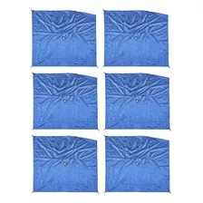 Clam Quick Set - Panel De Pantalla De Tela Azul Para Viento.