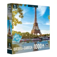 Quebra-cabeça Puzzle 1000 Peças Paris Game Office