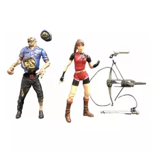 Resident Evil 2 - Claire Redfield And Zombie Cop - Toy Biz