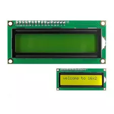 Display Lcd 1602 Hd44780 Backlight Verde 16x2 Ard Pic 