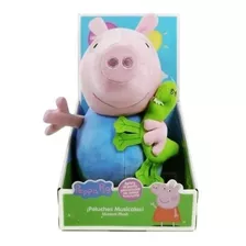 Peluche Musical Plush 30cm Peppa Pig / George Hasbro 8607