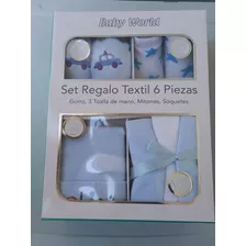 Set De Regalo Textil 6 Piezas