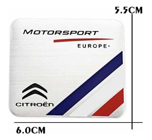 Emblema Citroen Motorsport Europe Foto 5