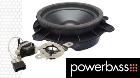 Parlante Powerbass Oe652-ty Coaxial Oem Replacement Toyota Foto 2