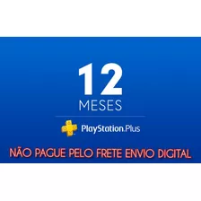 Playstation Plus Psn 01 Ano - Ps4 - Online Agora