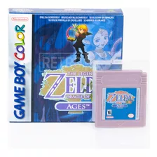 Zelda Oracle Ages Re-pro Gameboy Color Español Ingles + Caja