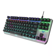 Teclado Gamer Mecânico Profissional Slin Swith Blue Pc Ps4