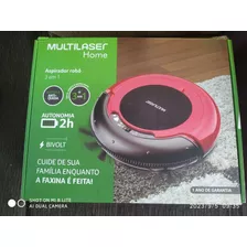 Robô Aspirador E Passa Pano Multilaser Ho041 Vermelho Preto