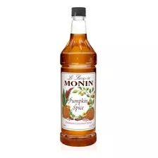 Monin Pumpkin Spice De Calabaza Especias 1 Litro