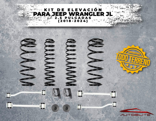 Kit De Elevacin Suspensin 2.5in Jeep Wrangler Jl 2018-2024 Foto 5