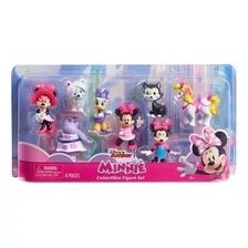 Conjunto Colecionáveis 8 Pc Disney Junior Minnie Mouse