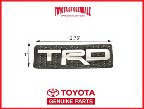 Toyota Scion Lexus Trd  Trd  Logo Emblem Decal Genuine O Ttg Foto 2