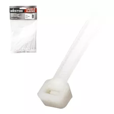 Cincho Plastico Blanco 2.5 X 100mm (bolsa C/100)