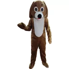 Fantasia Mascote Cachorro Marrom Pet Shop Animaçao
