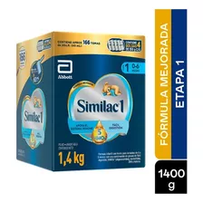 Leche De Fórmula En Polvo Abbott Similac 1 Sabor Neutro En Caja De 1 De 1.4kg - 0 A 6 Meses