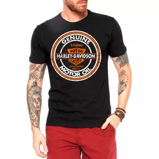 Camiseta Harley Davidson Motor Oil Motocycles Moto