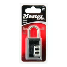 Candado Master Lock 647d Negro Con Plateado