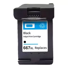 Cartucho Compatible Con Hp 667 Xl Negro Hp 2375 2775 2776