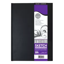 Caderno Sketchbook Daler Rowney Simply 100g A4 54fls Costura