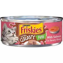 Friskies Pate Extra Gravy With Salmon (3 Latas)