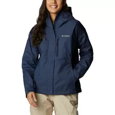Campera Columbia Hikebound Impermeable Mujer Trekking