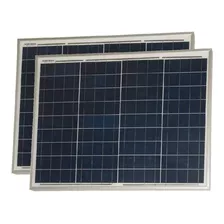 Oferta Pack X2 Panel Solar 50w Policristalino Enertik Cuotas