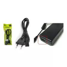 Cable Poder Tipo 8 Notebook Consolas Radios Tv 1.5 Mt