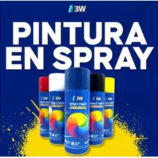 Pintura Spray Al Mayor 3w 400cc