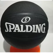 Balón De Básquetbol Spalding Negro #7