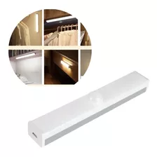 Luminária Barra Led 30cm Com Sensor Para Guarda Roupa Gaveta