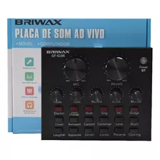 Smart Conjunto Interface V8 Mesa De Som Podcast E Lives 5v Briwax