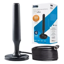 Antena Digital Interna De Tv Hdtv 4k Proeletronic Prohd-2400