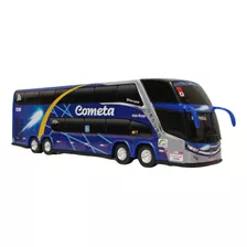 Ônibus Brinquedo Miniatura Cometa 1800dd G7 - Escala 1/43