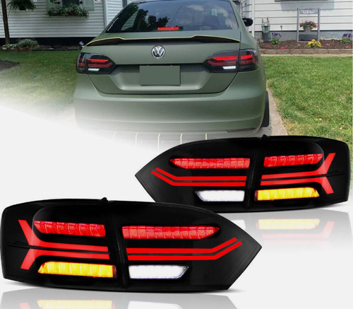 Stops Volkswagen Jetta New Jetta 2011 2014 Led Dark Smoke Foto 5