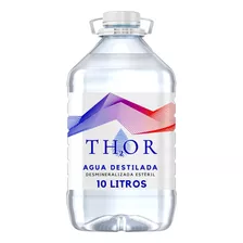 Agua Destilada, Bidestilada, Tridestilada Thor 10 Litros