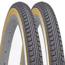 Par Pneu P/ Bike Ceci 26x1.3/8 Kenda 37-590 Faixa Amarela