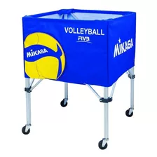 Carro Portabalones Vóleibol Azul Mikasa Ac-bc200w