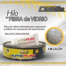 Kit De Fibra De Vidrio 1/8 Galón Con Catalizador / 07102