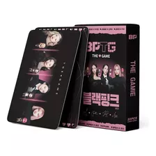 55 Photocards Black Pink Kpop-bptg Thegame Lomo Cards