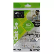 Conector Macho Rj45 Furukawa Sohoplus Cat5e - 10 Peças