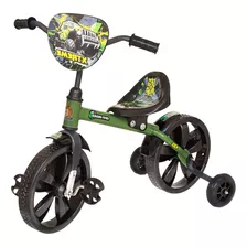 Bicicleta Promeyco Extreme Para Niños 3 A 7 Años Color Verde