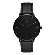 Mvmt Legacy Slim 42mm Reloj Analógico Negro Pantera Para Hom