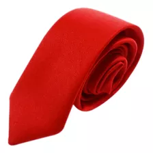 Corbata Slim Lisa Rojo
