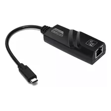 Adaptador Tipo C A Rj45 Lan Gigabit Ethernet 100/1000 Mbps