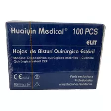 Hojas De Bisturí Huayin Medical/meiyi - Caja X 100 Unidades 