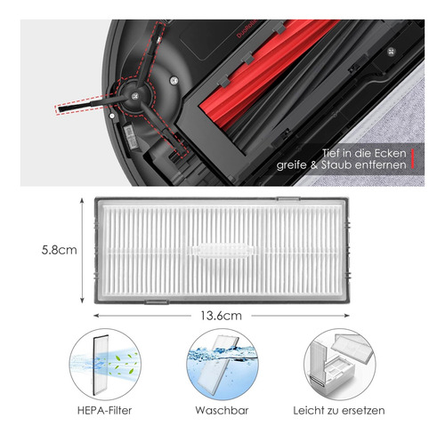 Accesorio Para Roborock S8 Pro Ultra, Piezas De Repuesto Par Foto 2