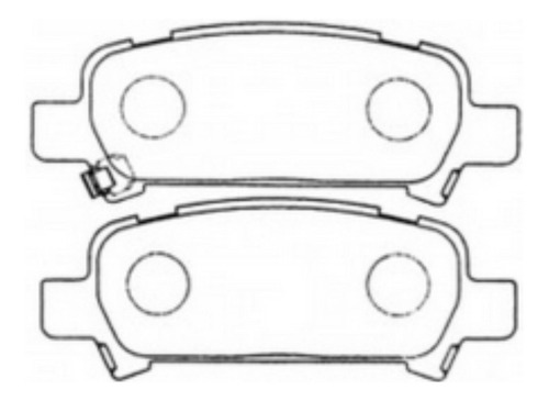 Pastillas Traseras Subaru Outback 2.5 2008 Foto 2