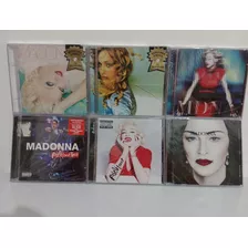 Cd Madonna Bedtime Light Mdna Rebel Madame Lote 6 Álbum Novo